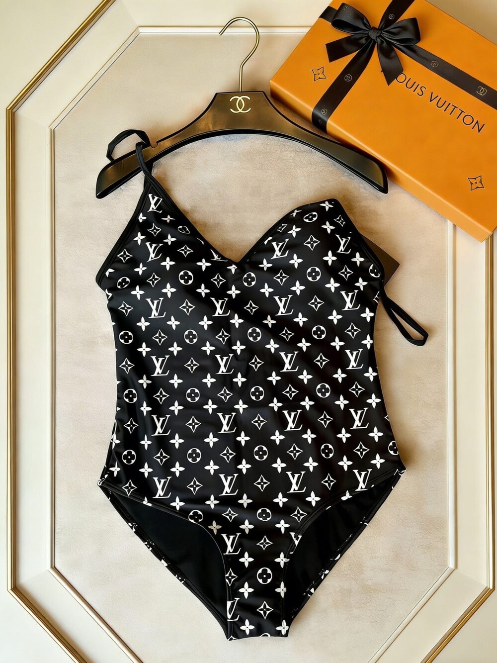 Louis Vuitton Monogram One Piece Swimsuit - Picture 5 of 6